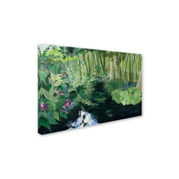 'Bamboo Garden' Canvas Art,22x32